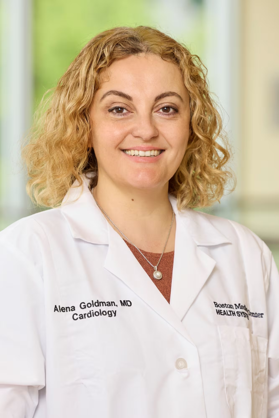 Alena Goldman, MD, clinical cardiac electrophysiologist at BMC Brighton