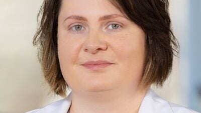 Headshot of Erin Maxfield, DO, family medicine physician at BMC Brighton Primary Care (16x9 crop)