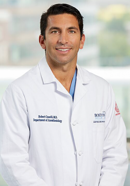 Headshot of Robert J. Canellia, MD, anesthesiologist and intensive care physician at Boston Medical Center and Boston Medical Center – Brighton (BMC Brighton)